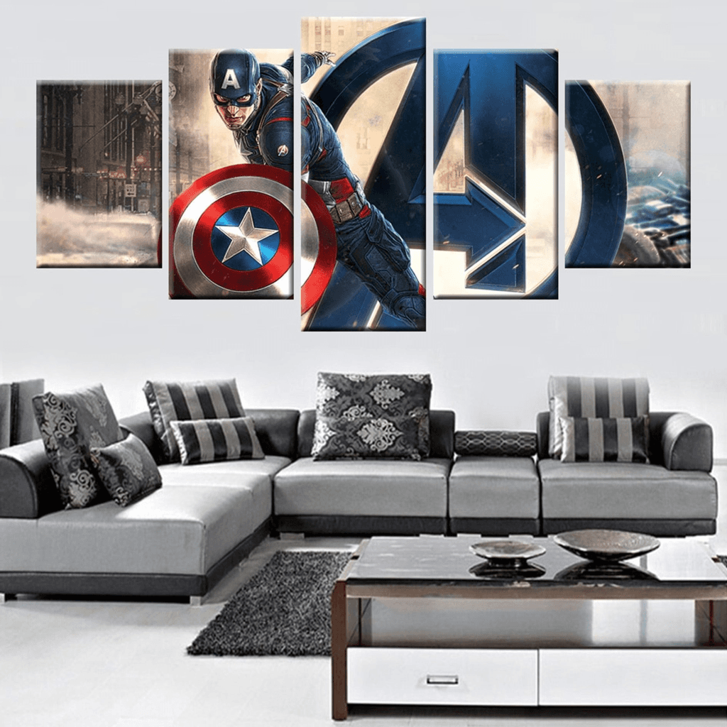 Tableau Captain America – Boutique Héros France®
