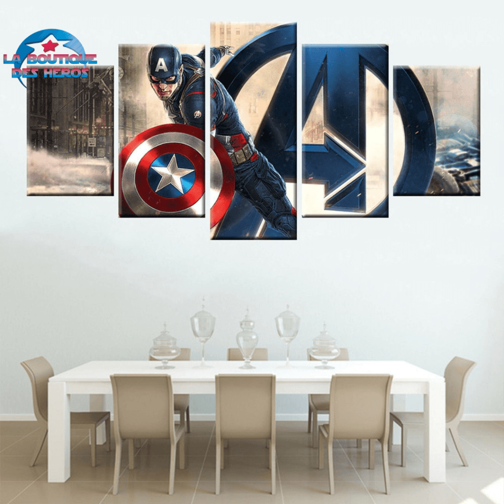 Tableau Captain America Avengers - Marvel™