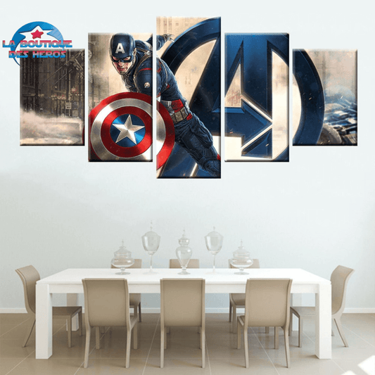 Tableau Captain America Avengers - Marvel™